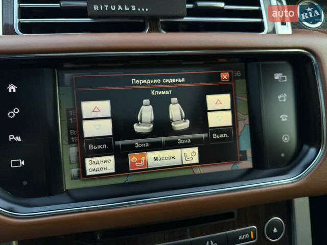 Черный Ленд Ровер Рендж Ровер, объемом двигателя 4.37 л и пробегом 199 тыс. км за 37500 $, фото 27 на Automoto.ua