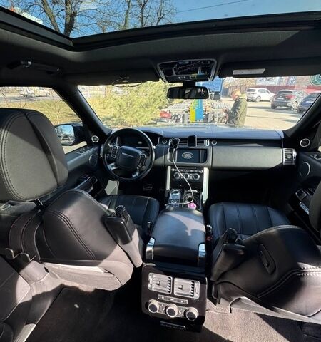 Черный Ленд Ровер Рендж Ровер, объемом двигателя 4.37 л и пробегом 245 тыс. км за 38000 $, фото 14 на Automoto.ua