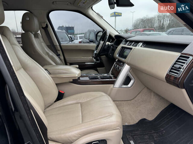 Черный Ленд Ровер Рендж Ровер, объемом двигателя 3 л и пробегом 195 тыс. км за 20800 $, фото 18 на Automoto.ua