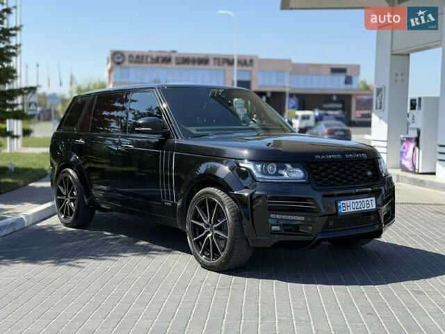 Чорний Ленд Ровер Рендж Ровер, об'ємом двигуна 5 л та пробігом 118 тис. км за 42500 $, фото 3 на Automoto.ua