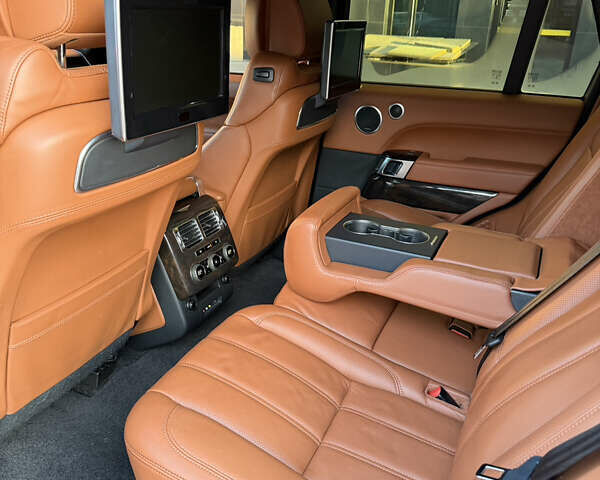 Черный Ленд Ровер Рендж Ровер, объемом двигателя 4.37 л и пробегом 112 тыс. км за 54900 $, фото 22 на Automoto.ua