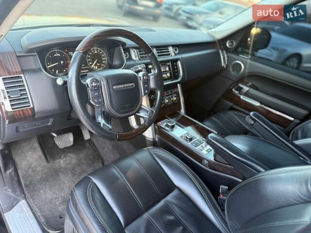 Черный Ленд Ровер Рендж Ровер, объемом двигателя 3 л и пробегом 190 тыс. км за 34888 $, фото 18 на Automoto.ua