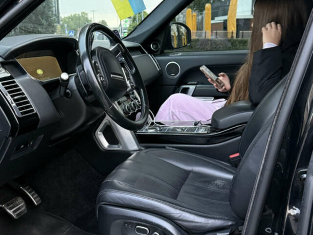 Чорний Ленд Ровер Рендж Ровер, об'ємом двигуна 4.37 л та пробігом 252 тис. км за 33000 $, фото 4 на Automoto.ua