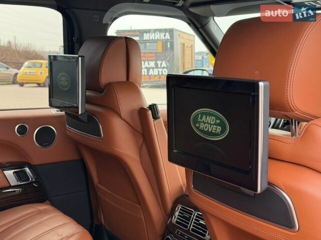 Черный Ленд Ровер Рендж Ровер, объемом двигателя 4.37 л и пробегом 112 тыс. км за 49999 $, фото 35 на Automoto.ua