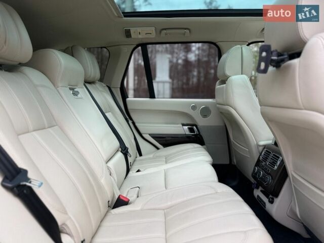 Черный Ленд Ровер Рендж Ровер, объемом двигателя 3 л и пробегом 179 тыс. км за 34900 $, фото 90 на Automoto.ua