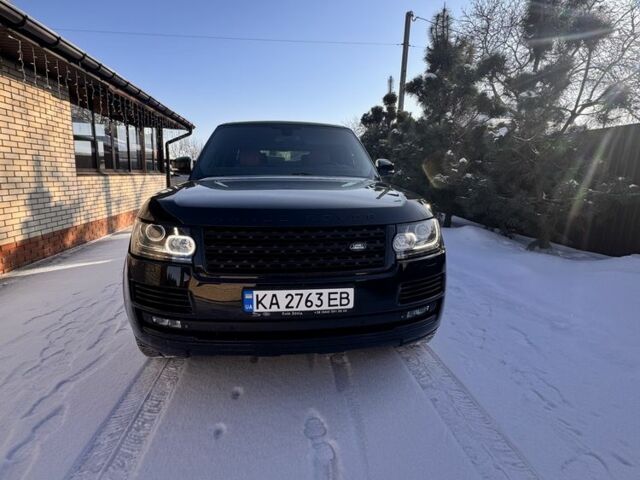 Черный Ленд Ровер Рендж Ровер, объемом двигателя 4.4 л и пробегом 118 тыс. км за 52000 $, фото 2 на Automoto.ua