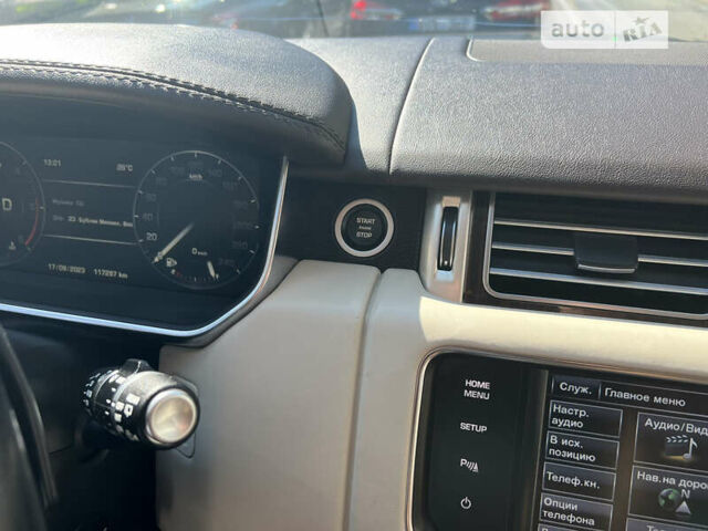 Чорний Ленд Ровер Рендж Ровер, об'ємом двигуна 3 л та пробігом 119 тис. км за 40000 $, фото 11 на Automoto.ua