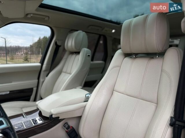 Черный Ленд Ровер Рендж Ровер, объемом двигателя 3 л и пробегом 179 тыс. км за 34900 $, фото 37 на Automoto.ua