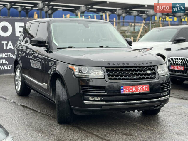 Черный Ленд Ровер Рендж Ровер, объемом двигателя 3 л и пробегом 195 тыс. км за 20800 $, фото 4 на Automoto.ua