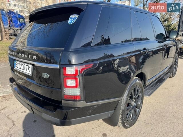 Черный Ленд Ровер Рендж Ровер, объемом двигателя 4.37 л и пробегом 245 тыс. км за 38000 $, фото 6 на Automoto.ua