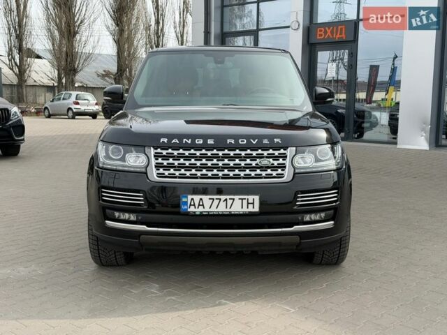 Черный Ленд Ровер Рендж Ровер, объемом двигателя 4.37 л и пробегом 112 тыс. км за 49999 $, фото 2 на Automoto.ua