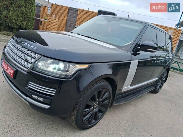 Чорний Ленд Ровер Рендж Ровер, об'ємом двигуна 2.99 л та пробігом 150 тис. км за 39500 $, фото 5 на Automoto.ua