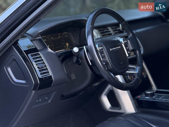 Черный Ленд Ровер Рендж Ровер, объемом двигателя 4.4 л и пробегом 193 тыс. км за 35900 $, фото 40 на Automoto.ua