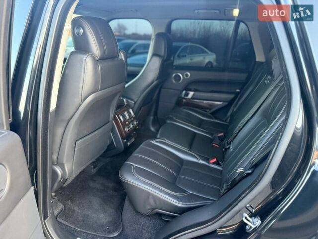 Черный Ленд Ровер Рендж Ровер, объемом двигателя 3 л и пробегом 190 тыс. км за 34888 $, фото 11 на Automoto.ua