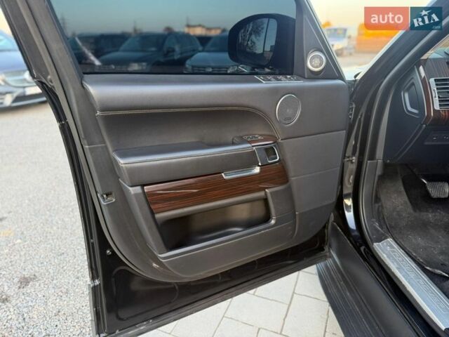 Черный Ленд Ровер Рендж Ровер, объемом двигателя 3 л и пробегом 190 тыс. км за 34888 $, фото 16 на Automoto.ua