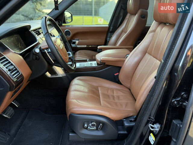 Черный Ленд Ровер Рендж Ровер, объемом двигателя 4.37 л и пробегом 199 тыс. км за 37500 $, фото 12 на Automoto.ua
