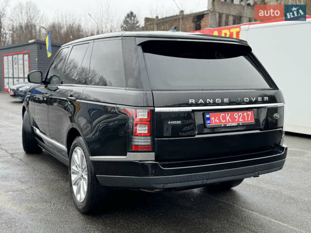 Черный Ленд Ровер Рендж Ровер, объемом двигателя 3 л и пробегом 195 тыс. км за 20800 $, фото 10 на Automoto.ua
