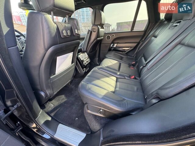 Черный Ленд Ровер Рендж Ровер, объемом двигателя 4.37 л и пробегом 245 тыс. км за 38000 $, фото 12 на Automoto.ua