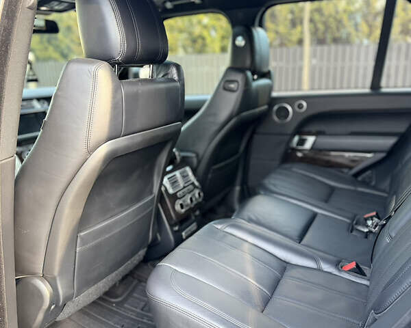 Черный Ленд Ровер Рендж Ровер, объемом двигателя 3 л и пробегом 110 тыс. км за 31500 $, фото 19 на Automoto.ua