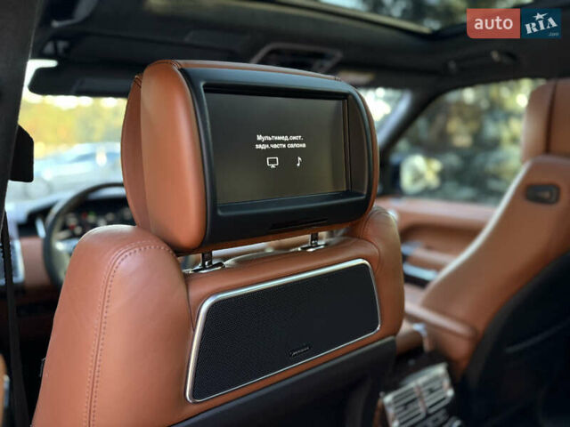 Черный Ленд Ровер Рендж Ровер, объемом двигателя 4.37 л и пробегом 199 тыс. км за 37500 $, фото 17 на Automoto.ua