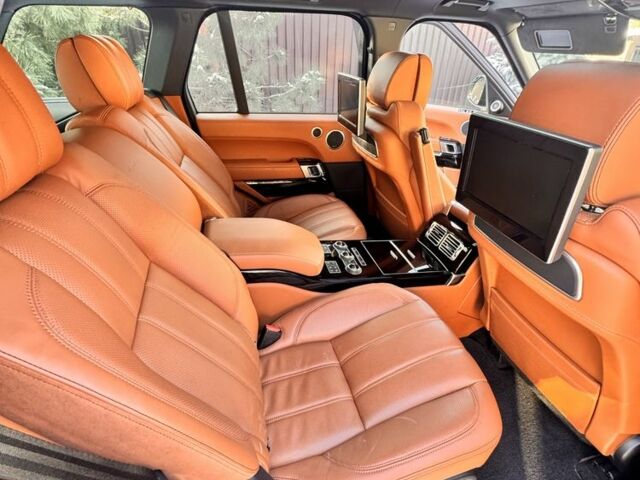 Черный Ленд Ровер Рендж Ровер, объемом двигателя 4.4 л и пробегом 118 тыс. км за 52000 $, фото 6 на Automoto.ua