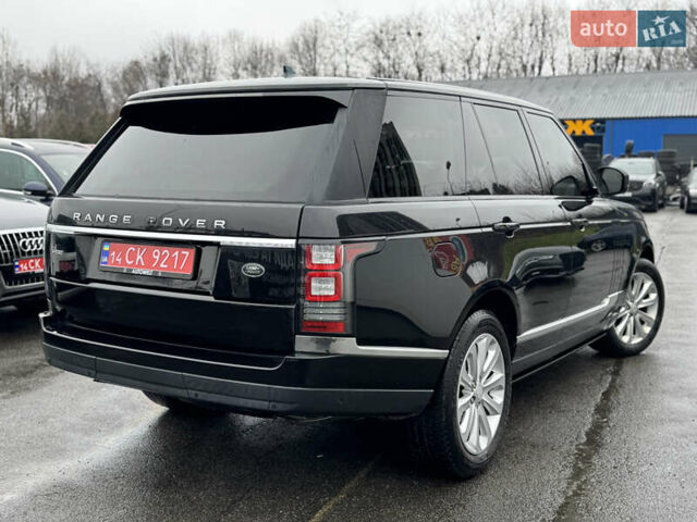 Черный Ленд Ровер Рендж Ровер, объемом двигателя 3 л и пробегом 195 тыс. км за 20800 $, фото 7 на Automoto.ua
