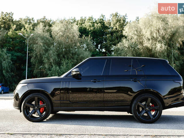 Чорний Ленд Ровер Рендж Ровер, об'ємом двигуна 5 л та пробігом 106 тис. км за 44900 $, фото 8 на Automoto.ua