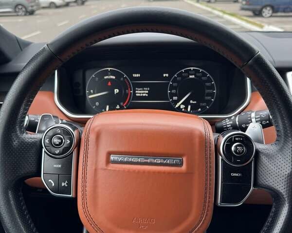 Чорний Ленд Ровер Рендж Ровер, об'ємом двигуна 4.37 л та пробігом 140 тис. км за 43900 $, фото 17 на Automoto.ua