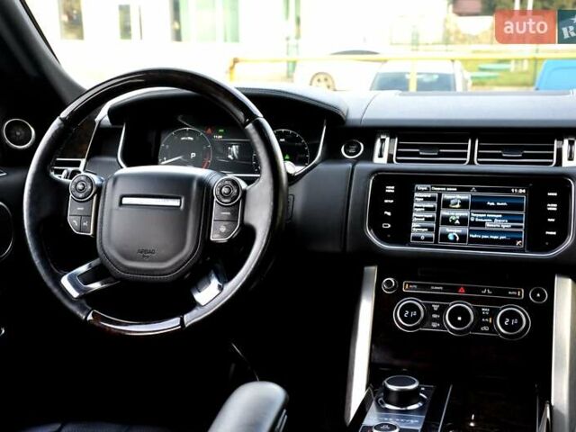 Черный Ленд Ровер Рендж Ровер, объемом двигателя 3 л и пробегом 110 тыс. км за 29500 $, фото 27 на Automoto.ua
