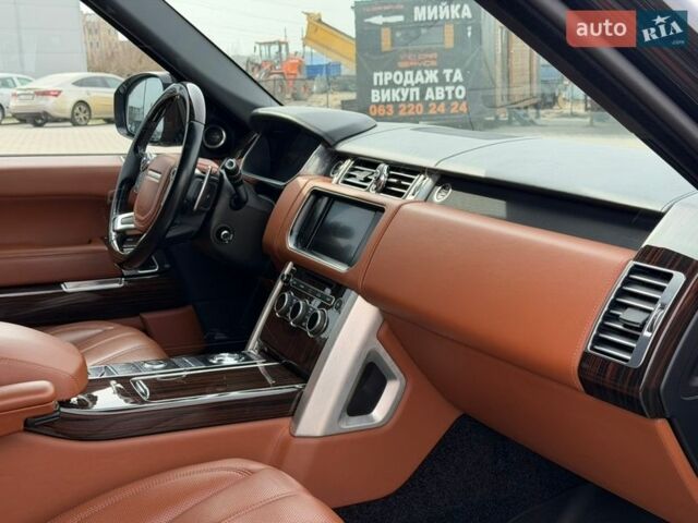 Черный Ленд Ровер Рендж Ровер, объемом двигателя 4.37 л и пробегом 112 тыс. км за 49999 $, фото 26 на Automoto.ua