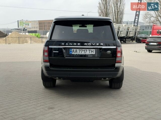 Черный Ленд Ровер Рендж Ровер, объемом двигателя 4.37 л и пробегом 112 тыс. км за 49999 $, фото 6 на Automoto.ua