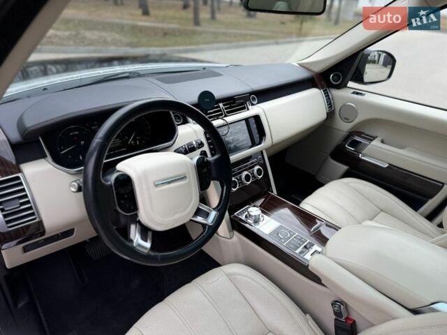 Черный Ленд Ровер Рендж Ровер, объемом двигателя 3 л и пробегом 179 тыс. км за 34900 $, фото 35 на Automoto.ua