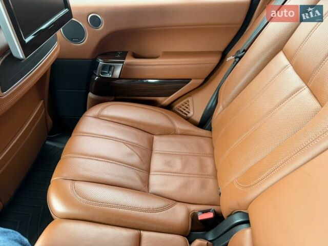 Черный Ленд Ровер Рендж Ровер, объемом двигателя 4.37 л и пробегом 112 тыс. км за 49999 $, фото 66 на Automoto.ua