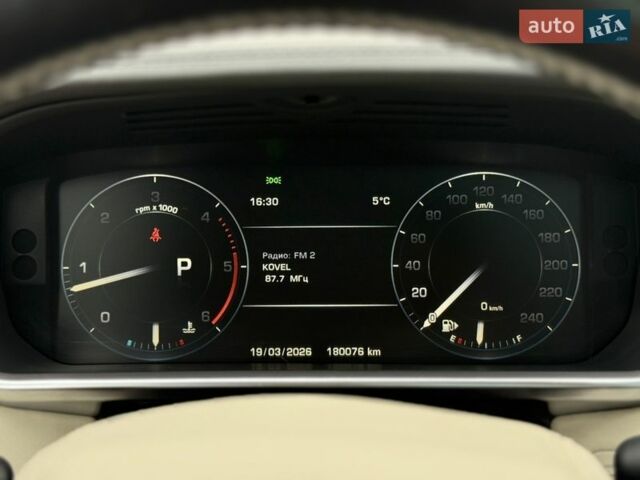 Черный Ленд Ровер Рендж Ровер, объемом двигателя 3 л и пробегом 179 тыс. км за 34900 $, фото 114 на Automoto.ua