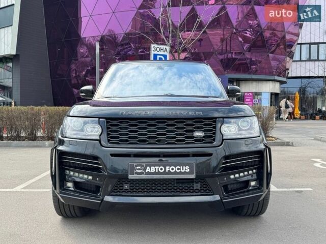 Чорний Ленд Ровер Рендж Ровер, об'ємом двигуна 5 л та пробігом 140 тис. км за 35990 $, фото 2 на Automoto.ua