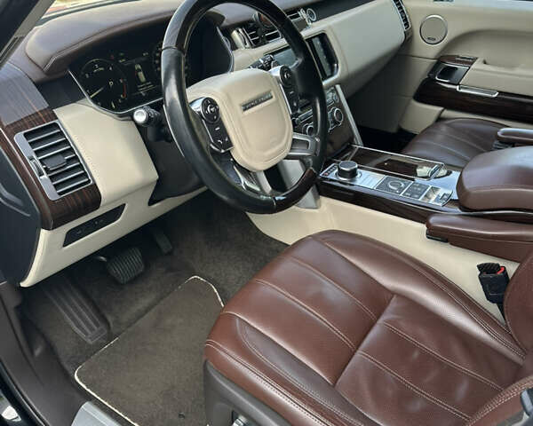 Черный Ленд Ровер Рендж Ровер, объемом двигателя 4.37 л и пробегом 229 тыс. км за 42900 $, фото 20 на Automoto.ua