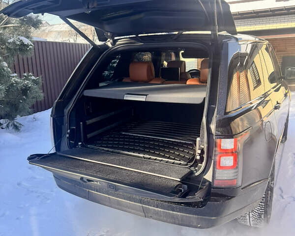 Чорний Ленд Ровер Рендж Ровер, об'ємом двигуна 4.37 л та пробігом 118 тис. км за 52000 $, фото 5 на Automoto.ua