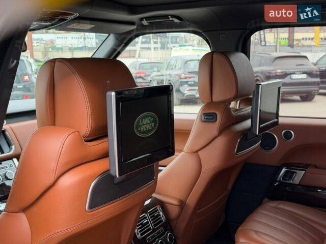 Черный Ленд Ровер Рендж Ровер, объемом двигателя 4.37 л и пробегом 112 тыс. км за 49999 $, фото 42 на Automoto.ua