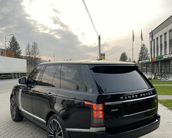 Чорний Ленд Ровер Рендж Ровер, об'ємом двигуна 4.4 л та пробігом 130 тис. км за 50000 $, фото 2 на Automoto.ua