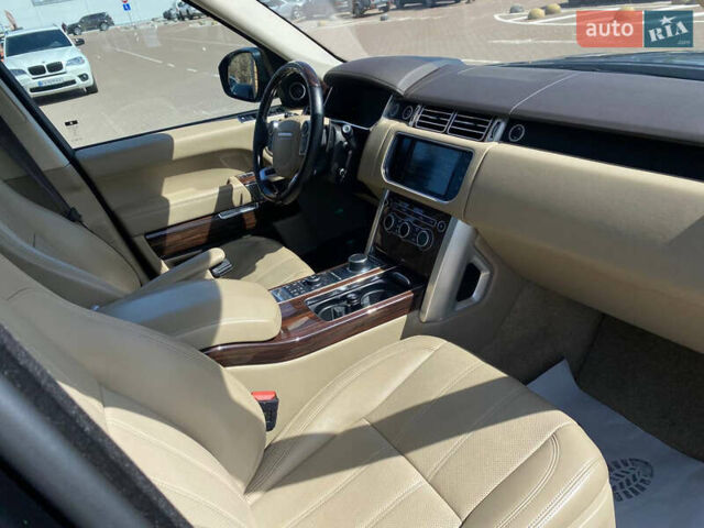 Черный Ленд Ровер Рендж Ровер, объемом двигателя 2.99 л и пробегом 37 тыс. км за 39900 $, фото 9 на Automoto.ua