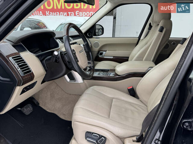 Черный Ленд Ровер Рендж Ровер, объемом двигателя 3 л и пробегом 231 тыс. км за 22500 $, фото 15 на Automoto.ua