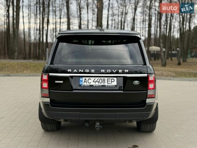 Черный Ленд Ровер Рендж Ровер, объемом двигателя 3 л и пробегом 179 тыс. км за 34900 $, фото 11 на Automoto.ua
