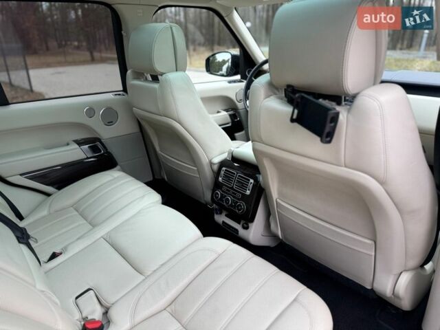 Черный Ленд Ровер Рендж Ровер, объемом двигателя 3 л и пробегом 179 тыс. км за 34900 $, фото 95 на Automoto.ua