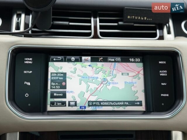 Черный Ленд Ровер Рендж Ровер, объемом двигателя 3 л и пробегом 179 тыс. км за 34900 $, фото 172 на Automoto.ua