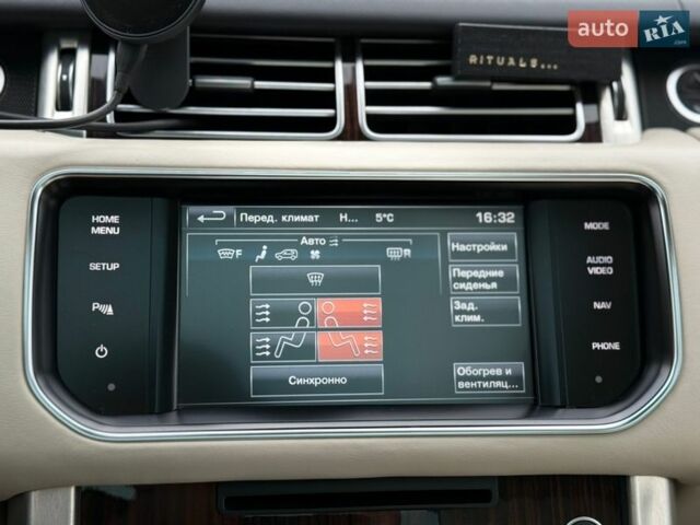 Черный Ленд Ровер Рендж Ровер, объемом двигателя 3 л и пробегом 179 тыс. км за 34900 $, фото 166 на Automoto.ua