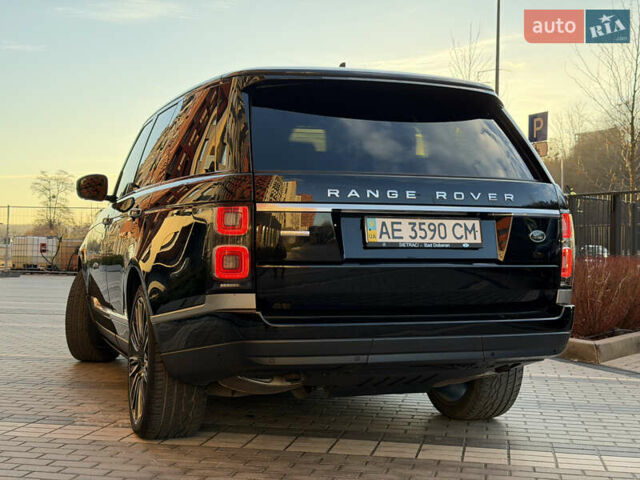 Черный Ленд Ровер Рендж Ровер, объемом двигателя 4.37 л и пробегом 112 тыс. км за 54900 $, фото 13 на Automoto.ua