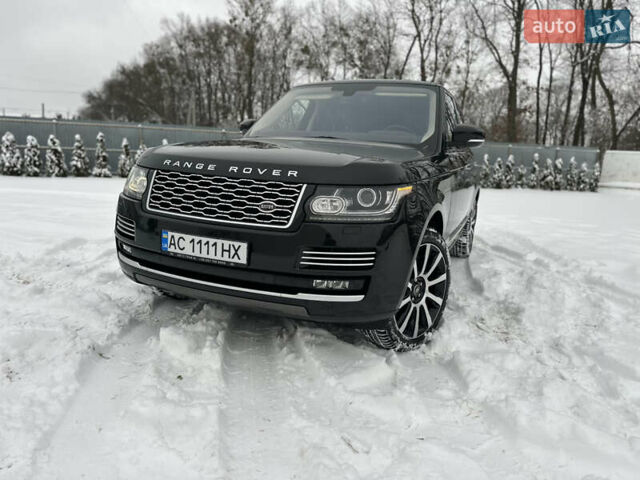 Черный Ленд Ровер Рендж Ровер, объемом двигателя 4.37 л и пробегом 229 тыс. км за 42900 $, фото 67 на Automoto.ua