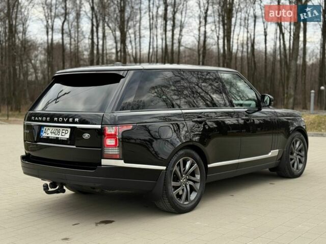 Черный Ленд Ровер Рендж Ровер, объемом двигателя 3 л и пробегом 179 тыс. км за 34900 $, фото 130 на Automoto.ua