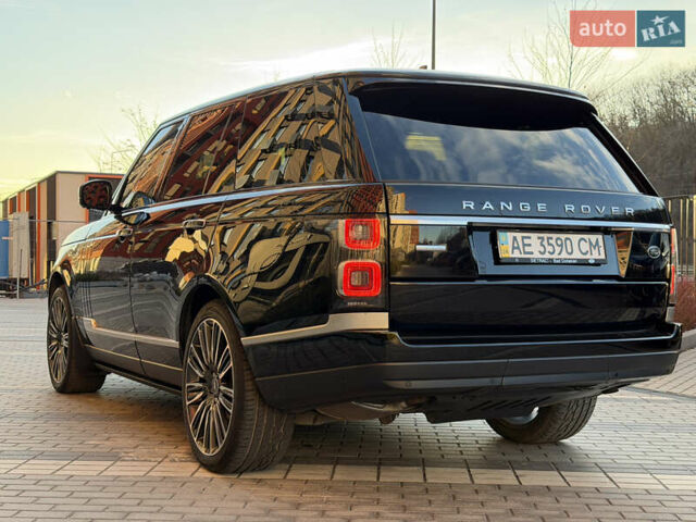 Черный Ленд Ровер Рендж Ровер, объемом двигателя 4.37 л и пробегом 112 тыс. км за 54900 $, фото 11 на Automoto.ua