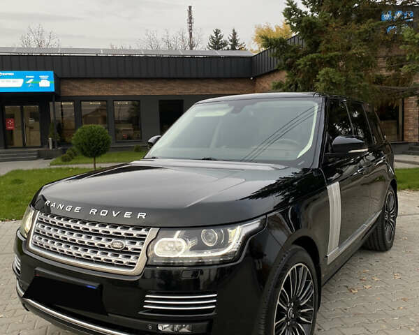 Чорний Ленд Ровер Рендж Ровер, об'ємом двигуна 4.4 л та пробігом 130 тис. км за 50000 $, фото 14 на Automoto.ua
